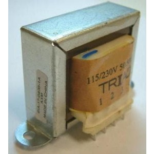 F-3143XP, Силовые трансформаторы Power Transformer, PC Mount, Dual Primary/Secondary, 4 1/2 V A, 15/30VDC (Nominal Secondary) Output, 30VDC CT at 0.15A Secondary in Series, 15VDC at 0.3A Secondary in Parallel, 2 Inch Width