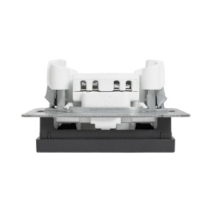 Механизм выключателя, карточный, с подсветкой, ч-рный Эпика EKF UP1-SWB-card