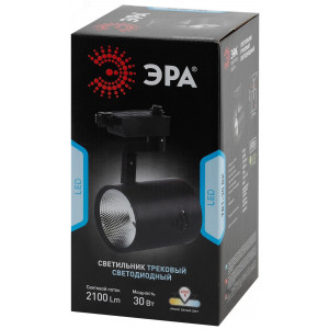 Трековый светильник однофазный TR1 - 30 BK 30Вт черный COB Б0032102