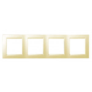 Рамка 4-м 5 сл. кость 1500640-031