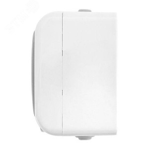 Розетка 1-м ОП Мурманск 16А IP54 с заземл. защ. шторки с крышкой сер. EFR16-029-30-54