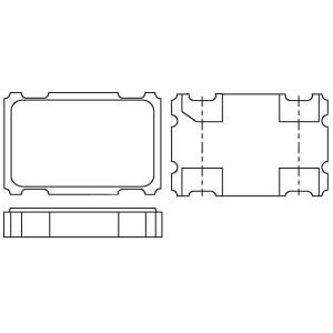 ECS-3963-080-BN-TR, Стандартные тактовые генераторы 3V 8MHz