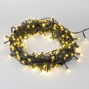 Гирлянда светодиодная ULD-S1000-100/DGA WARM WHITE IP20 10м 100 LED тепл. бел. свет. провод зел. Uniel UL-00008407