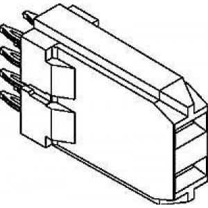 74029-8000, Высокоскоростные/модульные разъемы BKPLANE PWR MODULE 3