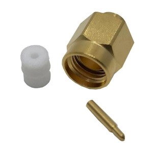 R125055000, РЧ соединители / Коаксиальные соединители SMA STRG PLUG SLDR CBL .141