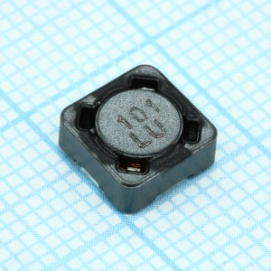 CDRH73NP-101MC, Силовая SMD индуктивность 100мкГн ±20% 0.5A 0.79Ом c магнитным экраном