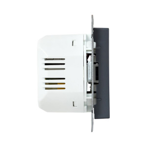 Механизм розетки USB-С, быстрая, графит Эпика EKF UP1-SOG-USBCF