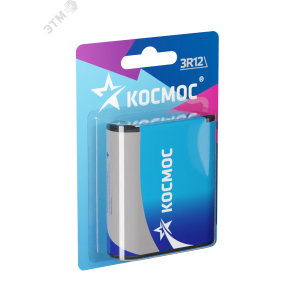 Элемент питания солевой "квадрат" 3R12 1BL (блист.1шт) KOC3R121BL