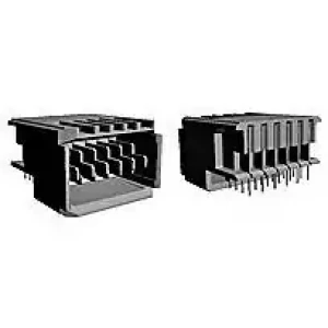 5-5223961-1, Разъем жесткий метрический 3 контакт(-ов) 2мм нажимной угловой монтаж в отверстие коробка/туба