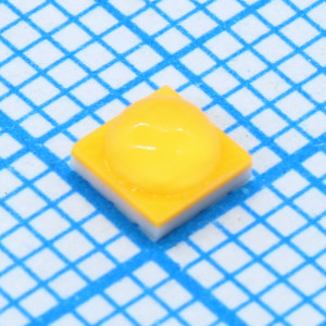 HL-C3535K9A1KA-FC, Светодиод smd 3,45х3,45мм/желтый/590нм/ 110-120Лм при 350мА или 240Лм при 1000мА/ 2.8В/ Ifmax=1200mA/ 3.6Вт/130°