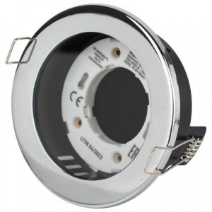 Светильник KL95 CH GX53 встраиваемый влагозащищенный IP44 хром Б0055811