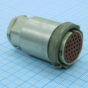 РС32ТВ розетка с/к, Соединитель цилиндрический низкочастотный