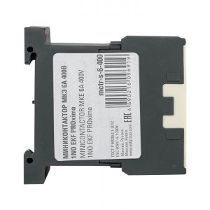 Миниконтактор МКЭ 6А 400В 1NO EKF PROxima Mctr-s-6-400