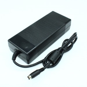 GST220A36-R7B, AC-DC, 219.6Вт, вход 85...264B AC 47...63 Гц, 127...370B DC, выход 36B/6.1A, изоляция 3000В AC, 175x72x35мм, -30...+70°С, сетевой разъём IEC320-C14, выходной разъем DIN-4P