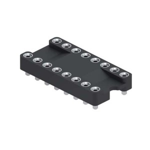 214-44-316-01-670800, Установочные панели для ИС и компонентов 16 PIN Sn/Sn SMT CLOSED FRAME