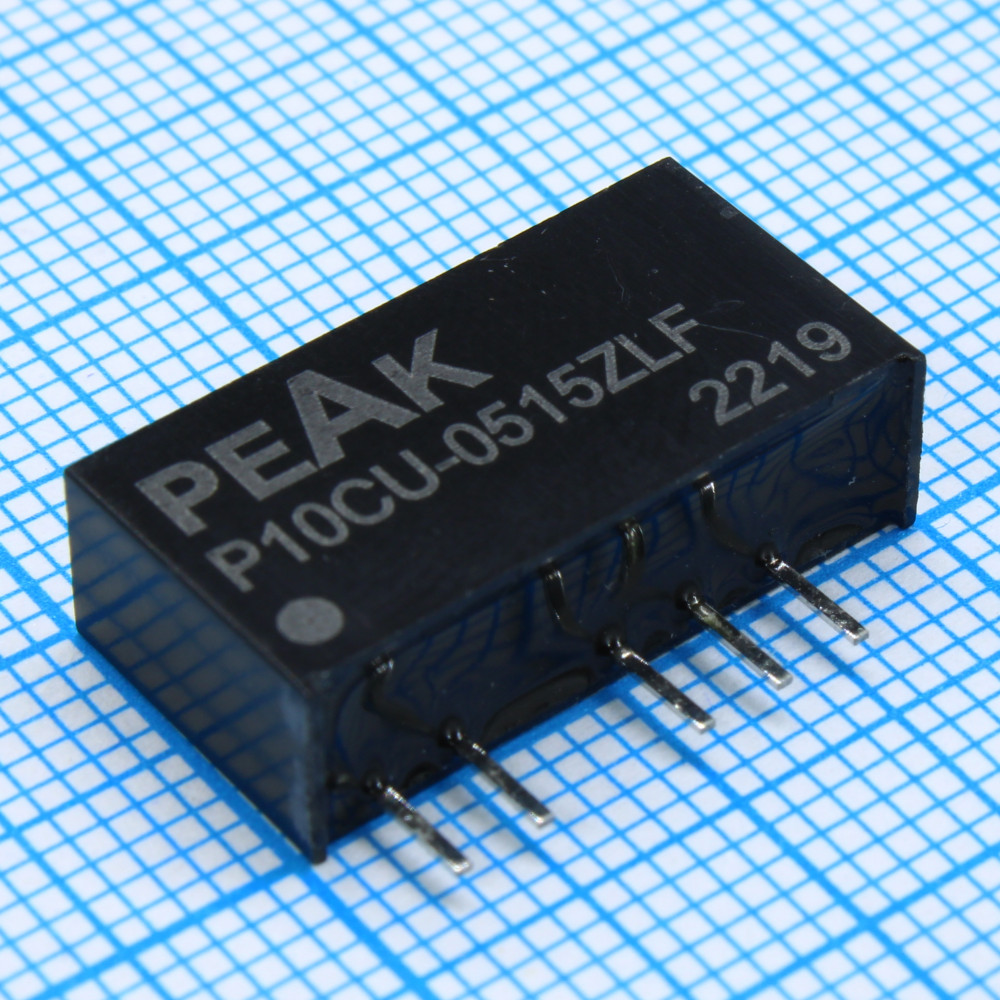 Изображение товара Преобразователь DC/DC P10CU-0515ZLF 2Вт вход 5В выход ±15В изоляция 1000В