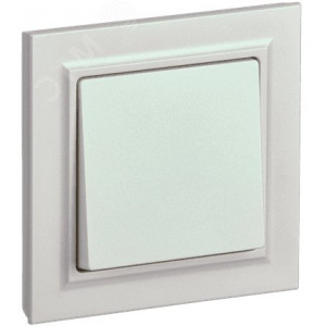 BRITE Выключ. 1-кл. 10А в сб. ВСР10-1-0-БрЖ жемч. BR-V10-0-10-K36-F