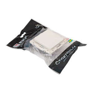 Механизм кнопки нажимной 10А белый Стокгольм EKF