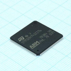 STM32H743ZIT6, Микроконтроллер STM 32-бит 2МБ Флжш-память 1кБ ОЗУ 400МГц  LQFP-144