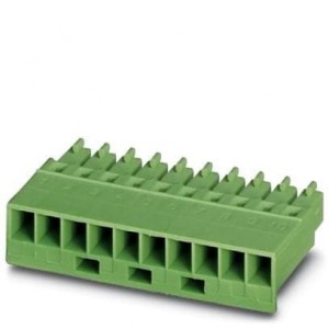 1852257, Съемные клеммные колодки 10 Pos 3.81mm pitch Plug 24-18 AWG Crimp