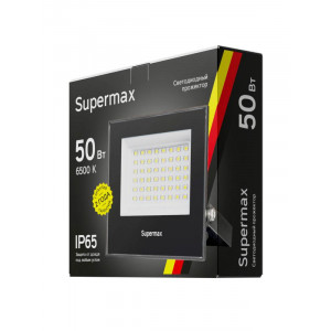 Прожектор светодиодный Supermax SPR 50Вт 6500К 5000лм IP65 КОСМОС S_PR_LED_50