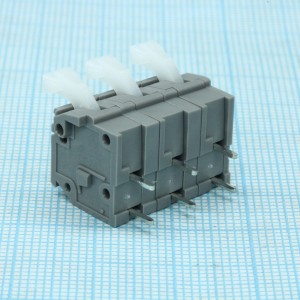 DG242V-7.5-03P-11-00A(H), Нажимной, безвинтовой клеммный блок 3 контакта серия DG242V-7.5