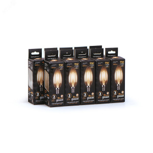 Лампа LED Filament Candle E14 9W 2700К 1/10/50 103801109