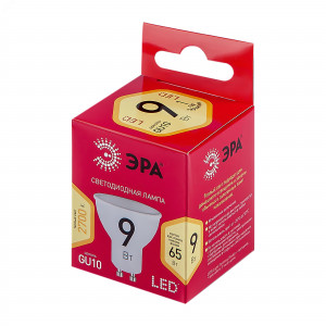 Лампа RED LINE LED MR16-9W-827-GU10 R GU10 R 9Вт софит тепл. бел. свет Б0050691