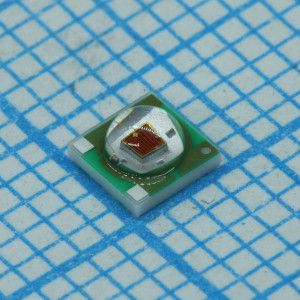 XPCRED-L1-0000-00301, Светодиод smd XLAMP 3,45х3,45мм/красный/625нм/45.7Лм при 350мА 2.2В/125°