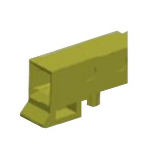 10045367-101LF, Высокоскоростные/модульные разъемы 7.2MM R/A GUIDE SKT
