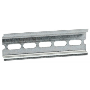 DIN-рейка оцинкованная, перфорированная 110 мм (7,5х35х110) (100/10500) Б0028778
