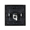 Розетка компьютерная RJ45 кат.5E FORTE&PIANO FP132 черн. IEK FP-K10-1-K02