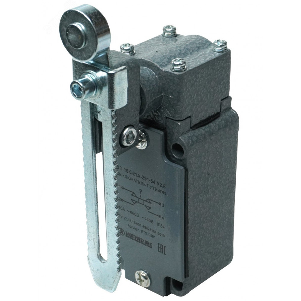 Изображение товара Выключатель конечный ВП 15К-21А-291-54 У2.8 ET509591