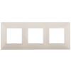 14-5003-02 Рамка на 3 поста, Elegance, сл.кость (10/100/1800) Б0034394