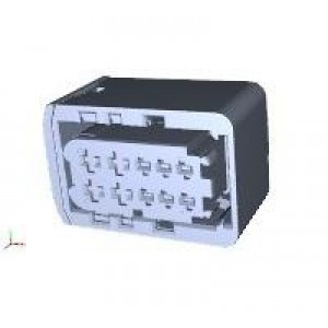 2-1564514-1, Автомобильные разъемы 10POS, MIXED, REC HSG, ASSY
