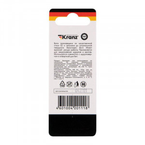 Бита для шуруповерта Torx T25х50 мм (2 шт./уп.) KR-92-0428-1