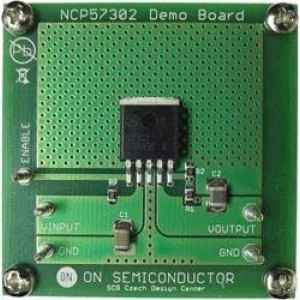 NCP57302DSADGEVB, Средства разработки интегральных схем (ИС) управления питанием 3A ADJ VLDO REG DB