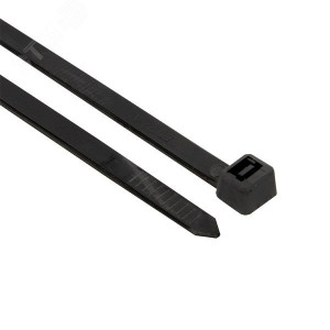 Хомут кабельный 2.5х200 нейл. черн. (уп.100шт) plc-cb-2.5x200