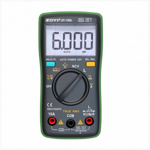 ZT-102L, Мультиметр цифровой автомат с функцией измерения индуктивностей