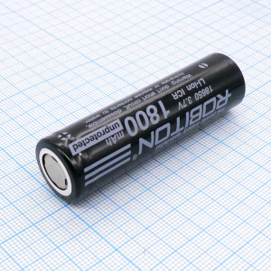 Аккумулятор 18650 Li18650-1800NP-PK1, Аккумулятор литий-ионный (Li-Ion) без защиты