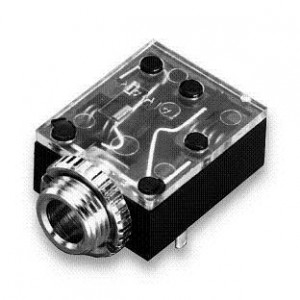 35RAPC2BH3, Телефонные разъемы 3.5mm STEREO PCB
