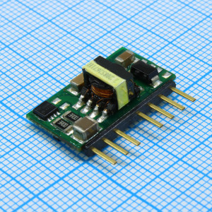 VCB4805SO-3WR3, Преобразователь DC/DC мощность, Вт: 3 вход 48 (36...75)В выход 5В/600мА изоляция 1500В КПД 78% -40°С...+85°С