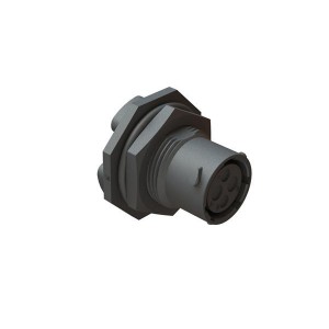 RTS710ND2S03, Стандартный цилиндрический соединитель Receptacle,Jam Nut SZ10