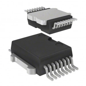 VND5T016ASPTR-E, Интеллектуальный ключ 2 канала для применения 24V (58В - max), 70А, 16мОм, потребление 2мкА