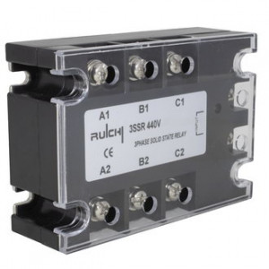 3SSR 440V 60A (Z)A4 (90-280V), Твердотельное реле 3SSR 440V 60A (Z)A4 (90-280В), 1000 МОм