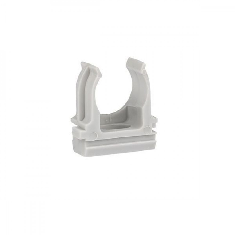 Изображение товара Крепеж-клипса для ручного монтажа d16 мм (10 шт) серая EKF-Plast