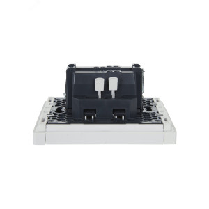 Выключатель 1-кл. СП FORTE&PIANO 10А FP202 с индикацией бел. IEK FP-V10-1-10-1-K01