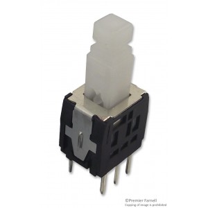 SPPH410200, Кнопочный переключатель 2 группы контактов 30Vdc 0.1A 10000 циклов