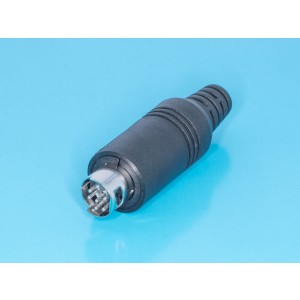 MDN-9M, Вилка mini DIN 9 контактов на кабель