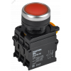 Кнопка с подсветкой d=22мм 1NO+1NC красная MASTER MI-BT60-11D-3-12-K04